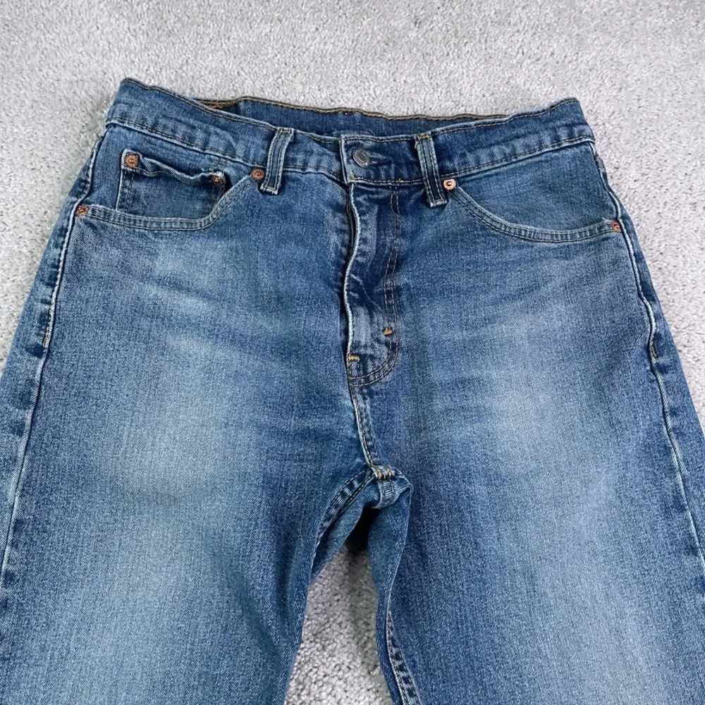 Levis‎ 505 Jeans Mens 32x30 (Fits 30x29) Blue Regular Straight Stretch Denim